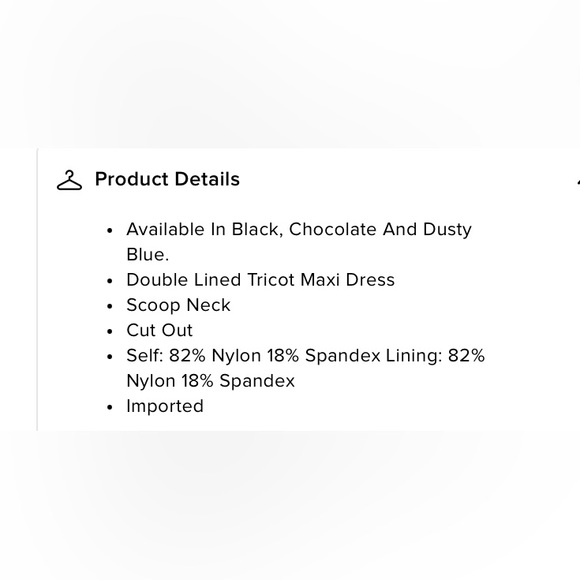 FashionNova Evelina Form Double Lined Maxi Dress - Black - Picture 5 of 5